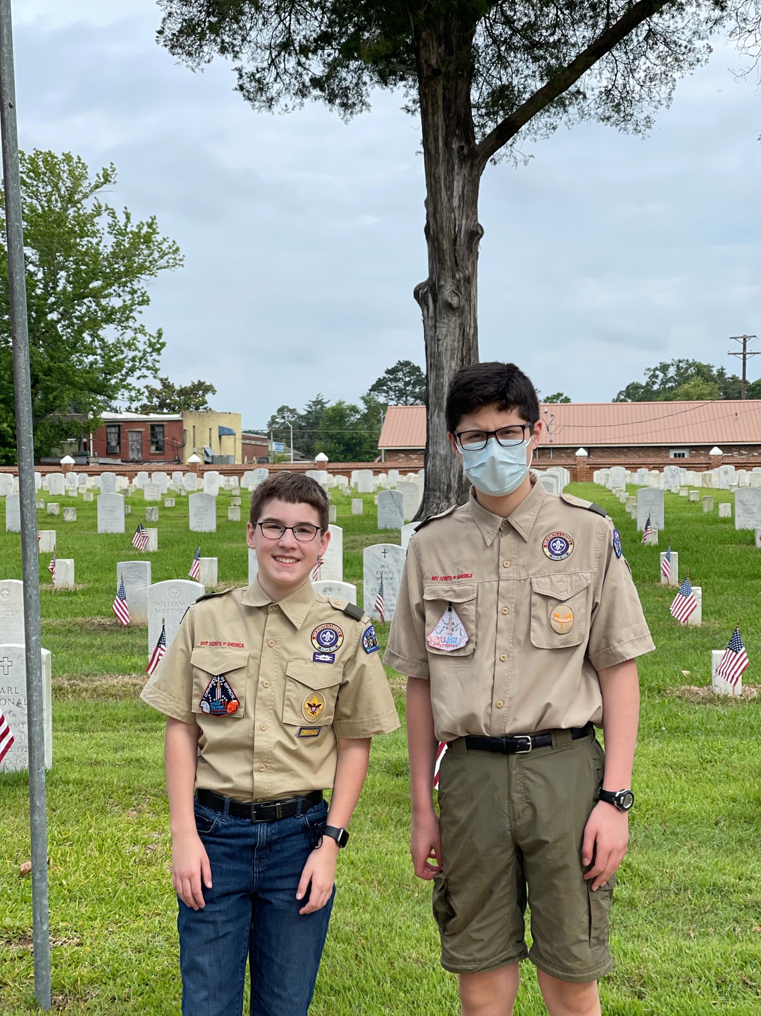 Flags for Memorial Day – May 29, 2021